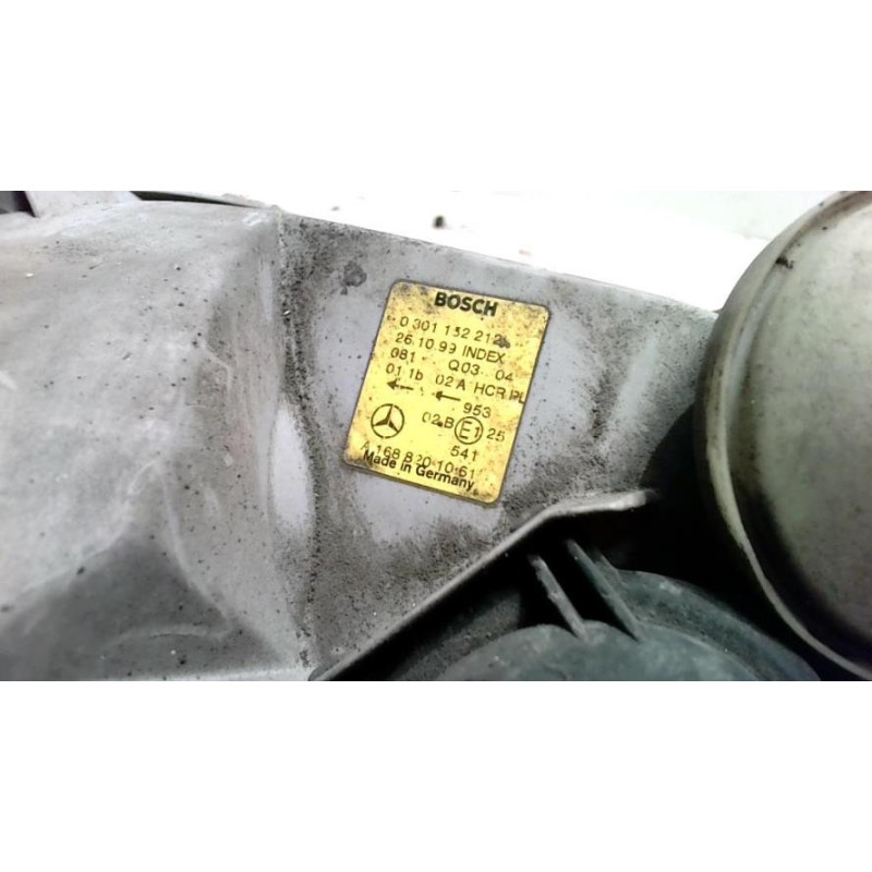 Optique avant principal gauche (feux)(phare) MERCEDES CLASSE A 168 PHASE 1 d’occasion