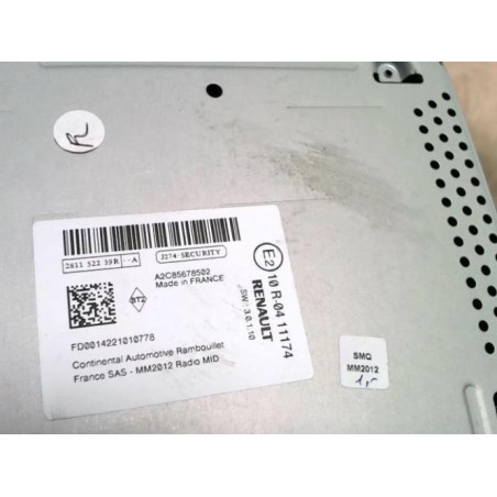 Autoradio RENAULT CLIO 4 PHASE 1 d’occasion