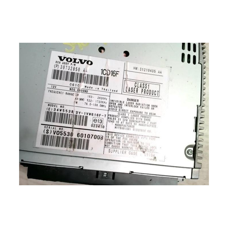 Autoradio VOLVO S 40 2 PHASE 1 d’occasion