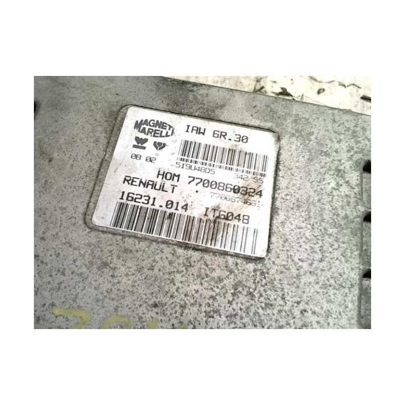 Calculateur moteur RENAULT CLIO 1 PHASE 2 d’occasion