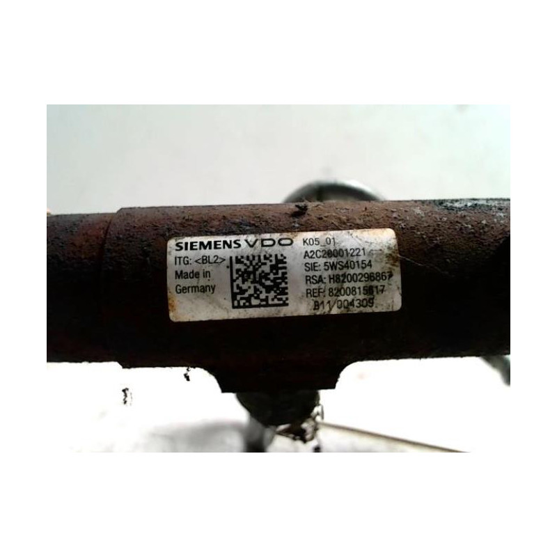 Rampe injection FORD FIESTA 6 PHASE 1 d’occasion