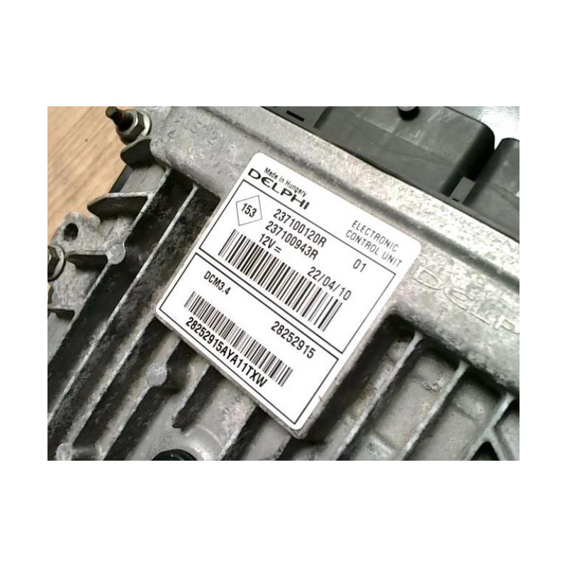 Calculateur RENAULT MEGANE 3 PHASE 1 d’occasion