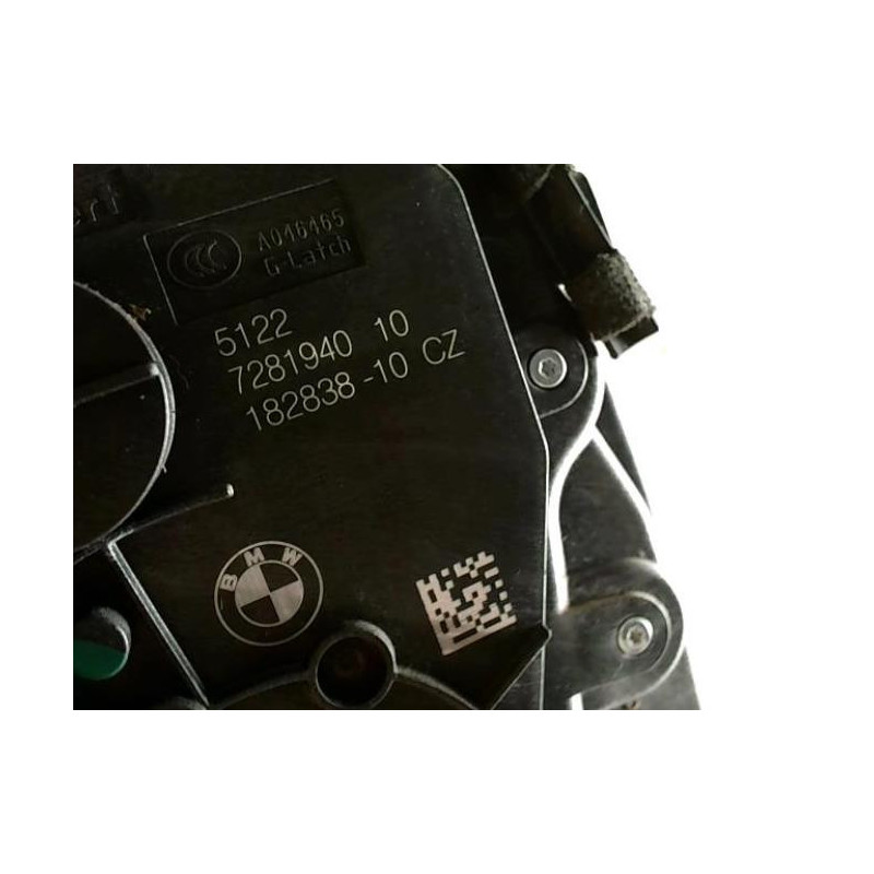 Serrure arriere droit BMW X1 F48 PHASE 1 d’occasion