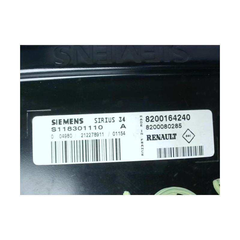 Calculateur RENAULT MODUS PHASE 1 d’occasion