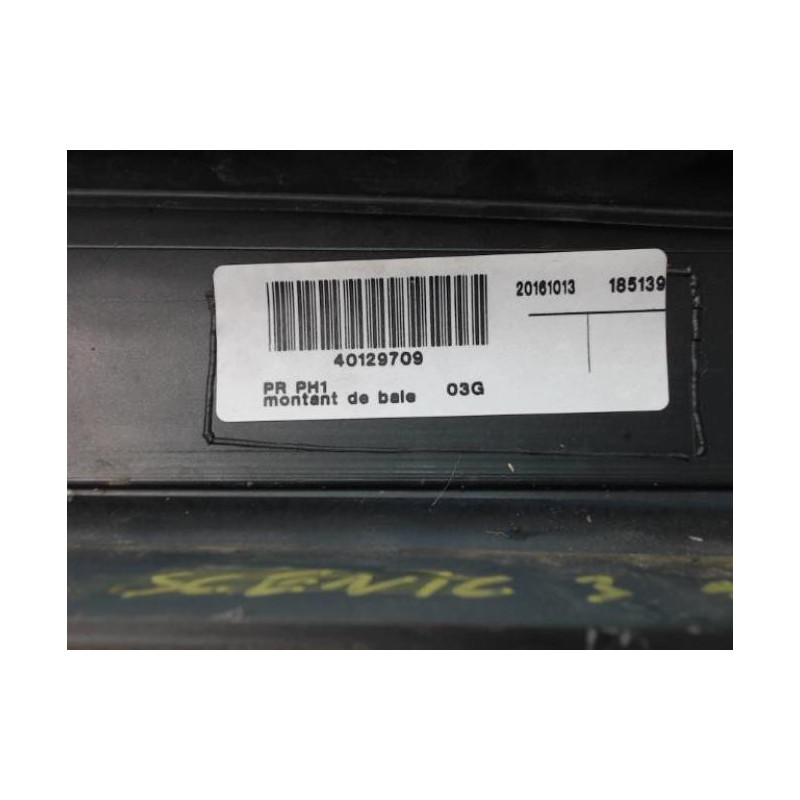Baie de pare brise RENAULT GRAND SCENIC 3 PHASE 1 d’occasion