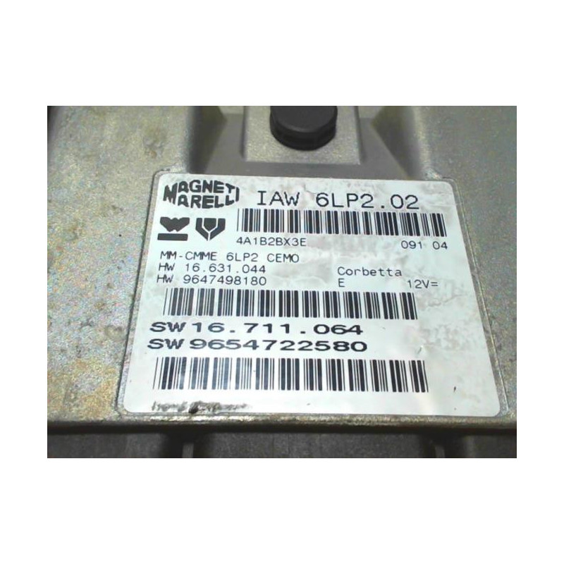 Calculateur CITROEN C3 1 PHASE 1 d’occasion