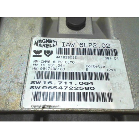 Calculateur CITROEN C3 1 PHASE 1 d’occasion