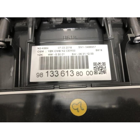Compteur CITROEN C3 3 PHASE 1 d’occasion