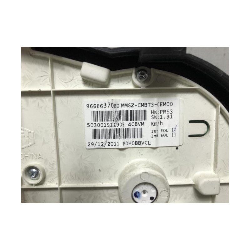 Compteur PEUGEOT 206+ d’occasion