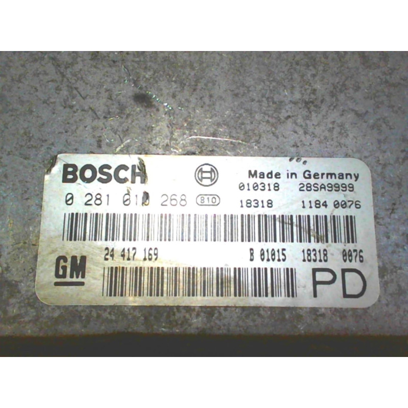Calculateur OPEL ZAFIRA A PHASE 1 d’occasion