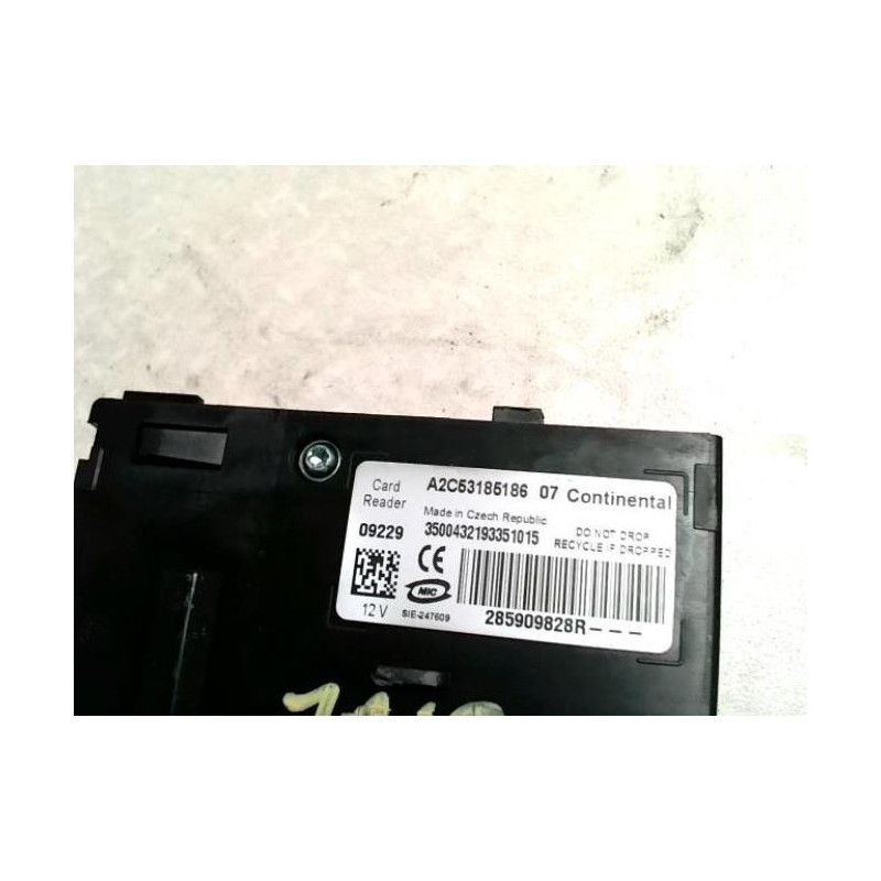 Lecteur de carte (neiman) RENAULT SCENIC 3 PHASE 1 d’occasion