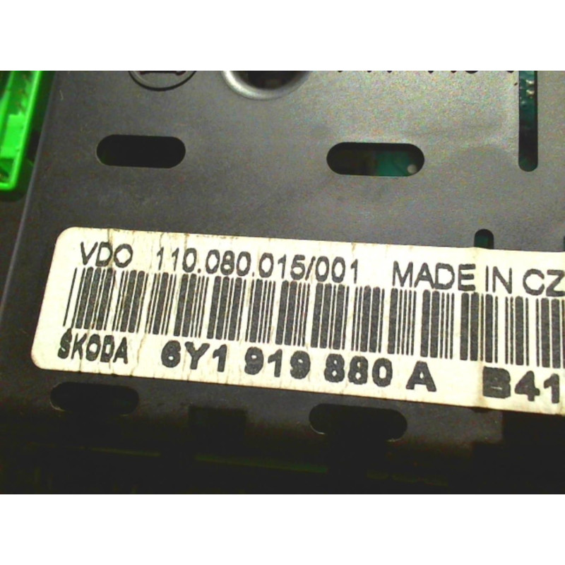 Compteur SKODA FABIA 1 PHASE 1 d’occasion