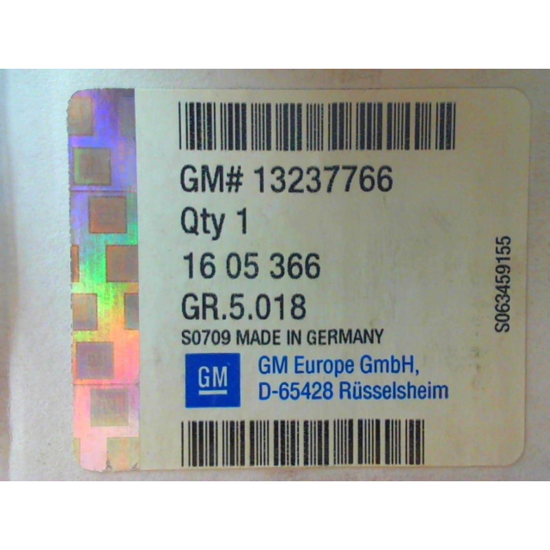 Plaquettes de frein arriere OPEL  d’occasion