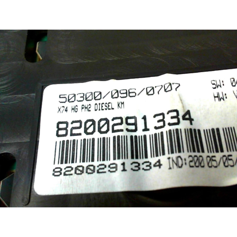 Compteur RENAULT LAGUNA 2 PHASE 2 d’occasion