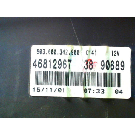 Compteur FIAT PUNTO 2 PHASE 1 d’occasion