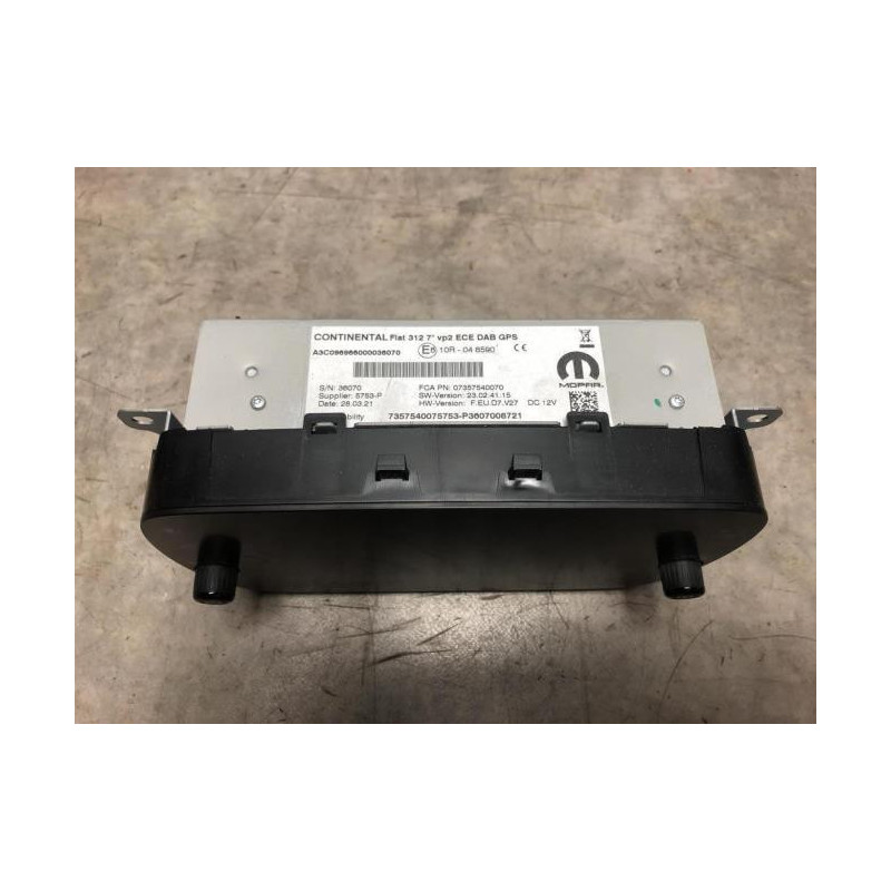 Ecran GPS FIAT 500 2 PHASE 2 d’occasion