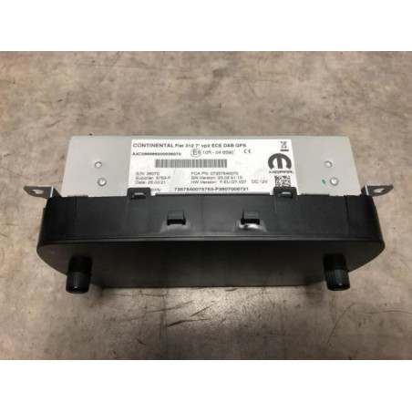 Ecran GPS FIAT 500 2 PHASE 2 d’occasion