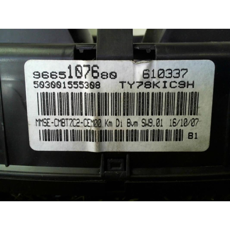 Compteur PEUGEOT 308 PHASE 1 d’occasion