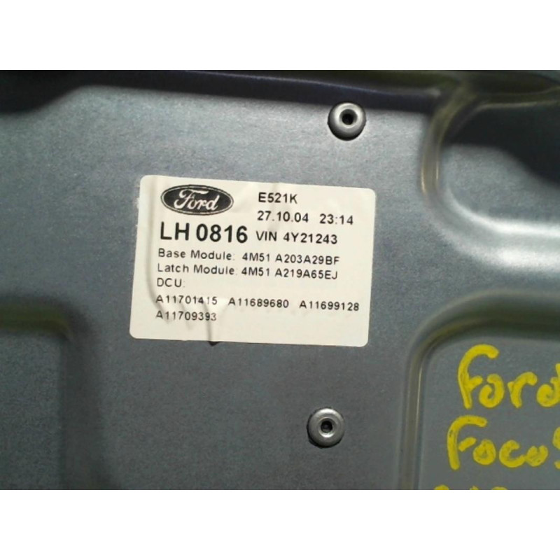 Leve vitre electrique avant gauche FORD FOCUS 2 PHASE 1 d’occasion