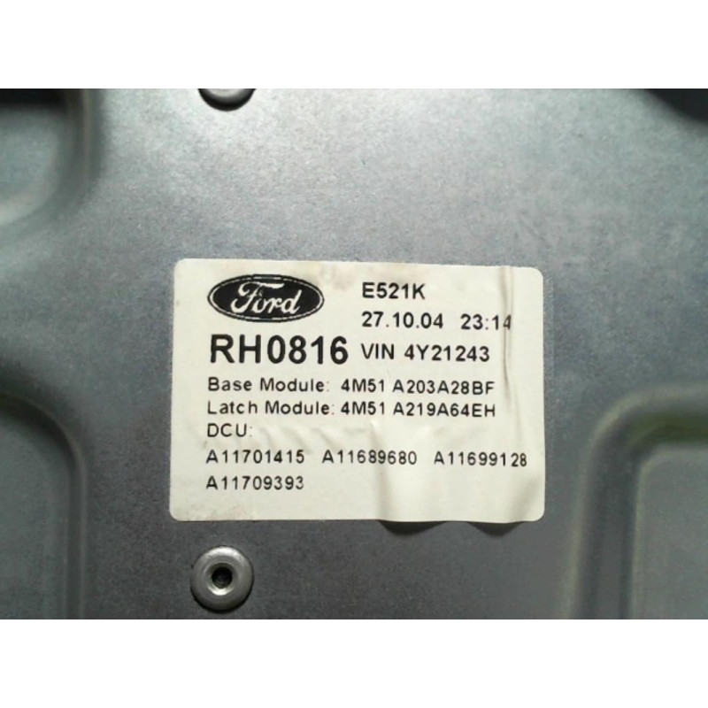 Leve vitre electrique avant droit FORD FOCUS 2 PHASE 1 d’occasion
