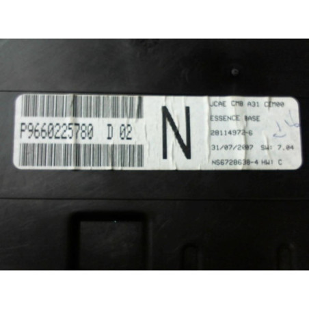 Compteur CITROEN C3 1 PHASE 2 d’occasion