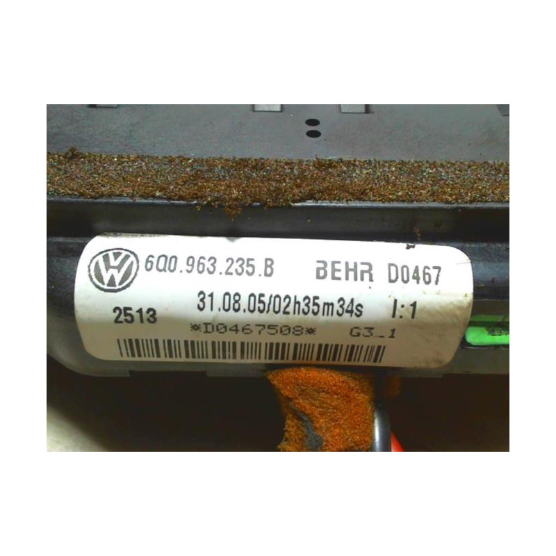 Chauffage auxiliaire VOLKSWAGEN POLO 4 PHASE 2 d’occasion
