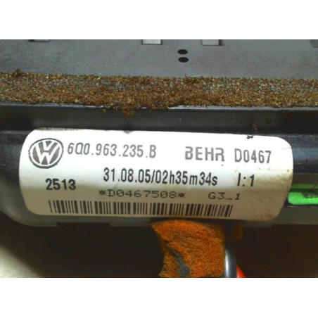 Chauffage auxiliaire VOLKSWAGEN POLO 4 PHASE 2 d’occasion