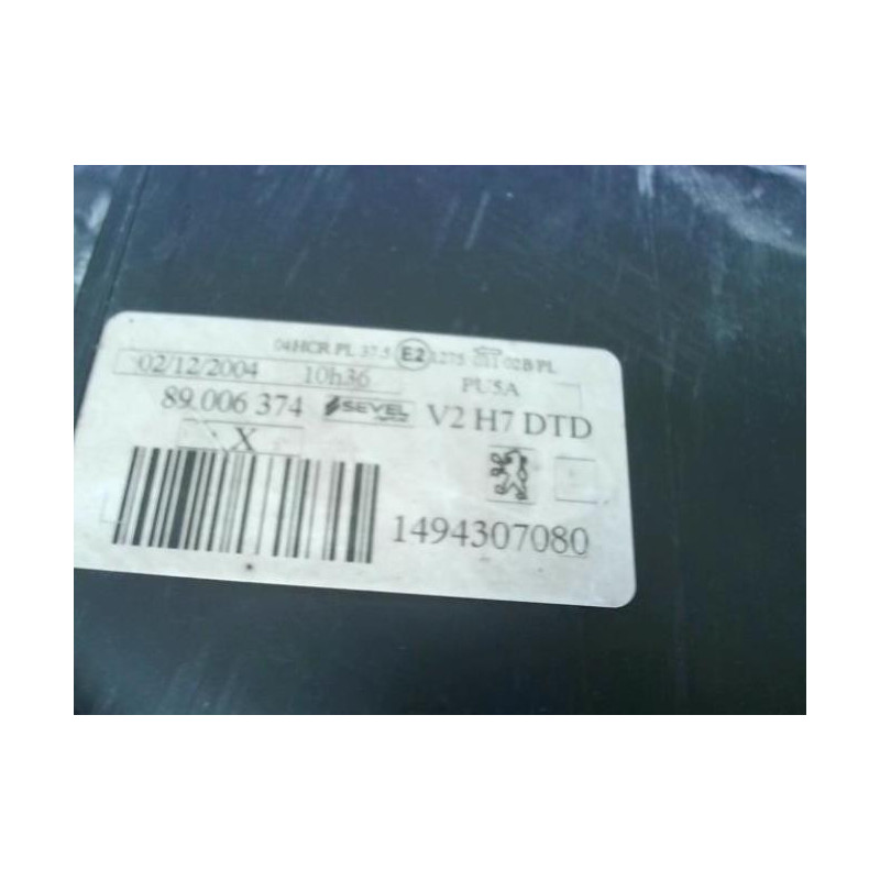 Optique avant principal droit (feux)(phare) PEUGEOT 807 d’occasion