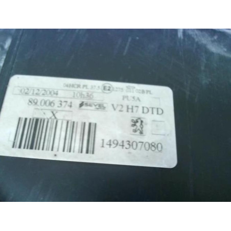 Optique avant principal droit (feux)(phare) PEUGEOT 807 d’occasion