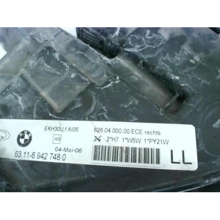 Optique avant principal droit (feux)(phare) BMW SERIE 3 E91 TOURING PHASE 1 BREAK d’occasion
