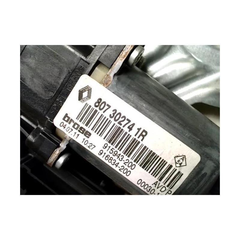 Moteur leve vitre avant droit RENAULT SCENIC 3 PHASE 1 d’occasion
