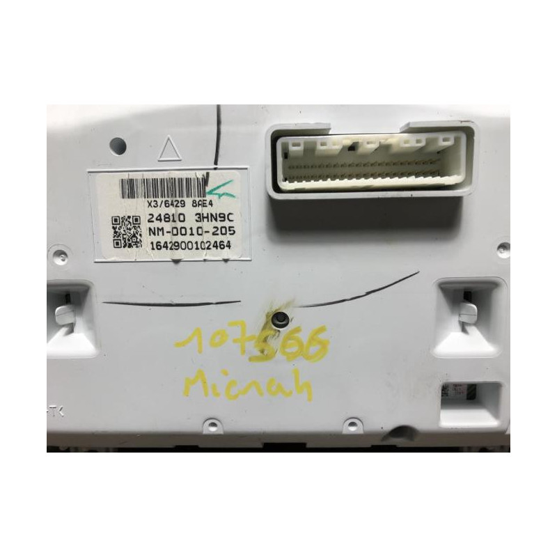 Compteur NISSAN MICRA 4 PHASE 2 d’occasion