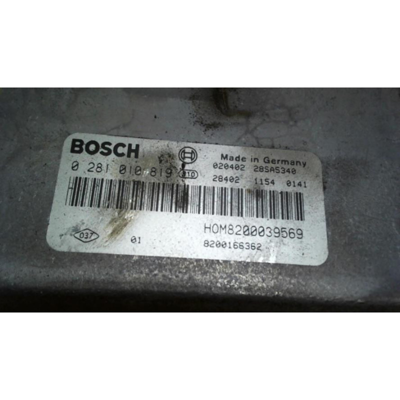 Calculateur moteur RENAULT SCENIC 1 PHASE 2 d’occasion