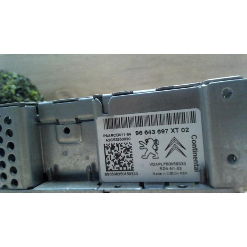 Autoradio d'origine PEUGEOT 207 PHASE 1 d’occasion