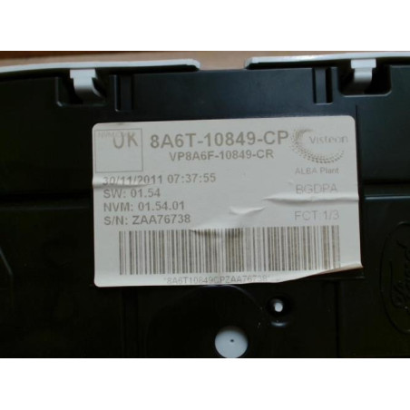 Compteur FORD FIESTA 6 PHASE 1 d’occasion