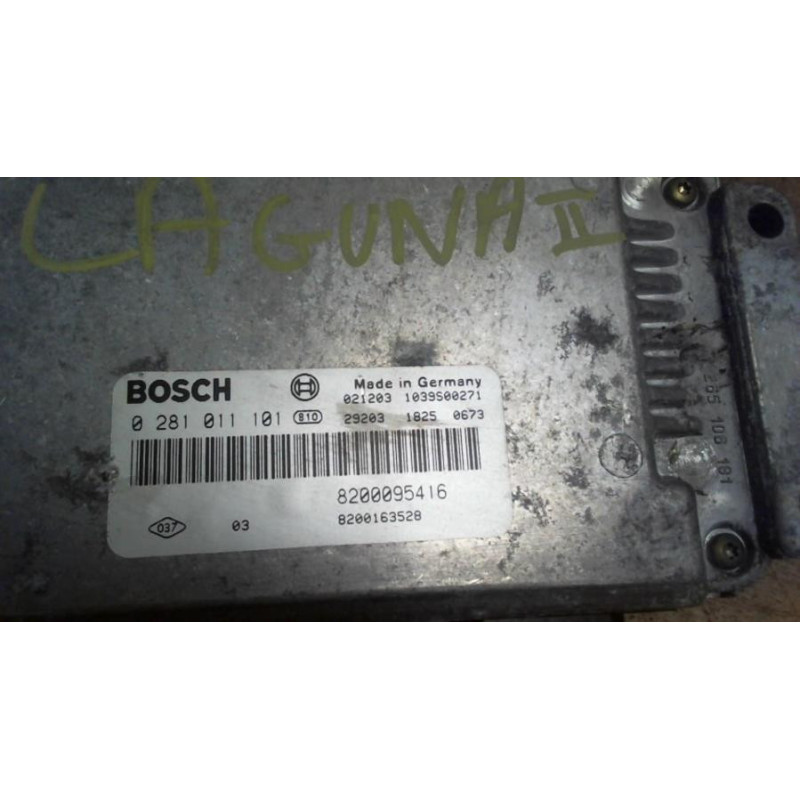 Calculateur moteur RENAULT LAGUNA 2 PHASE 1 BREAK d’occasion