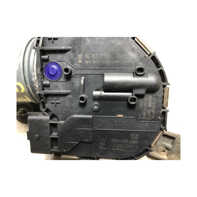 Moteur essuie glace avant droit CITROEN C4 PICASSO 2 PHASE 1 d’occasion