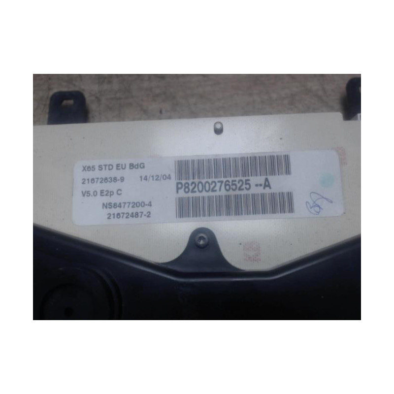 Compteur RENAULT CLIO 2 PHASE 2 d’occasion