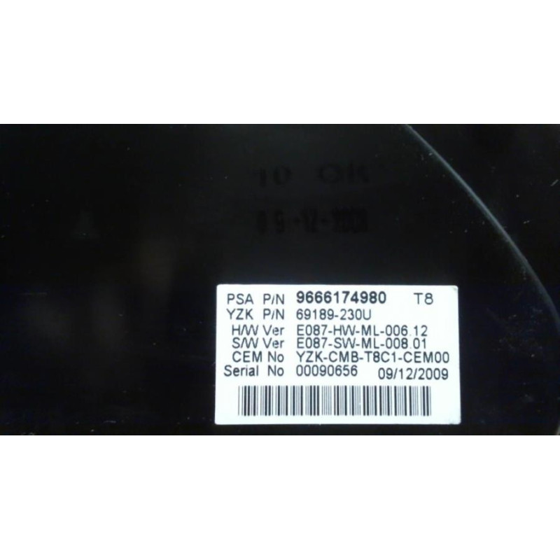 Compteur PEUGEOT 5008 1 PHASE 1 d’occasion