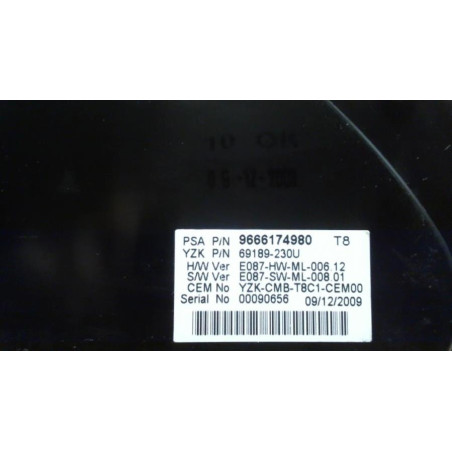 Compteur PEUGEOT 5008 1 PHASE 1 d’occasion