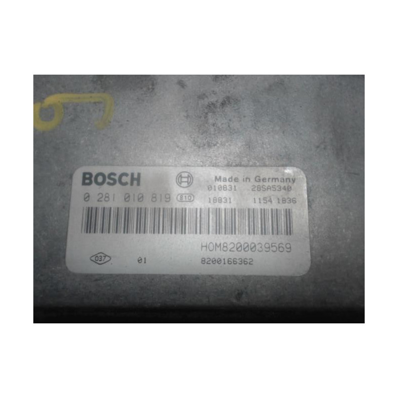 Calculateur moteur RENAULT SCENIC 1 PHASE 2 d’occasion