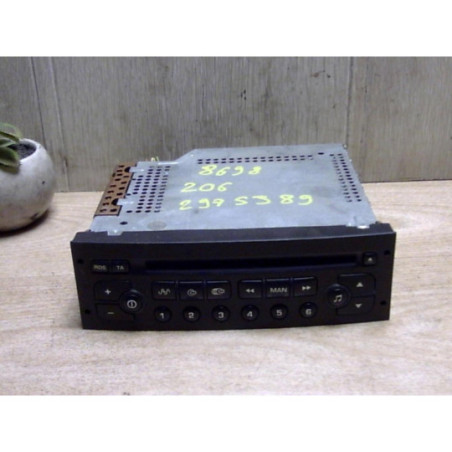 Autoradio d'origine PEUGEOT 206 PHASE 1 d’occasion