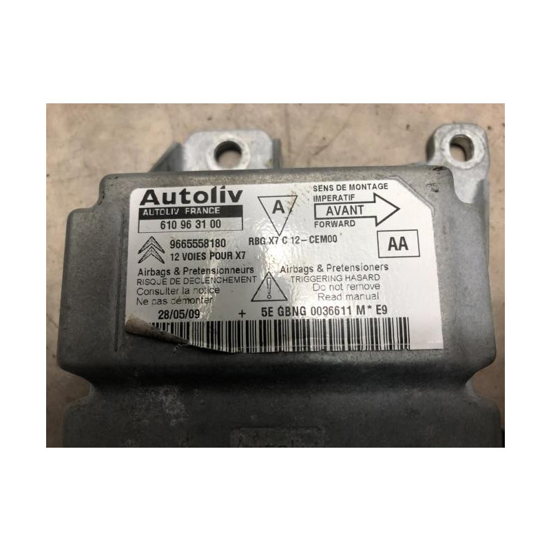 Boitier air bag CITROEN C5 2 BREAK d’occasion