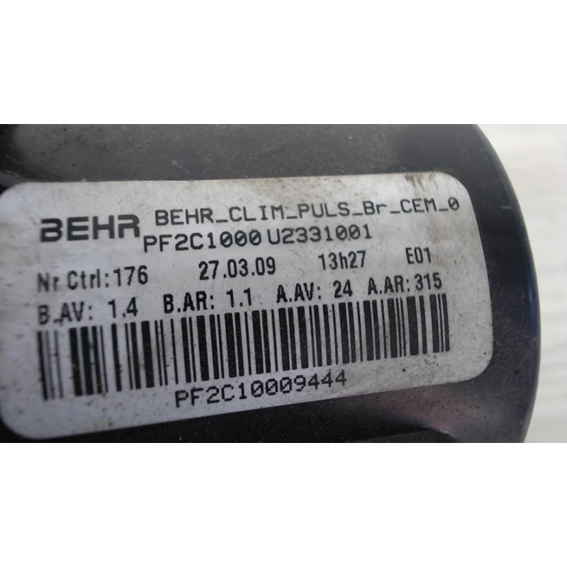Pulseur d'air CITROEN C4 1 PHASE 2 d’occasion