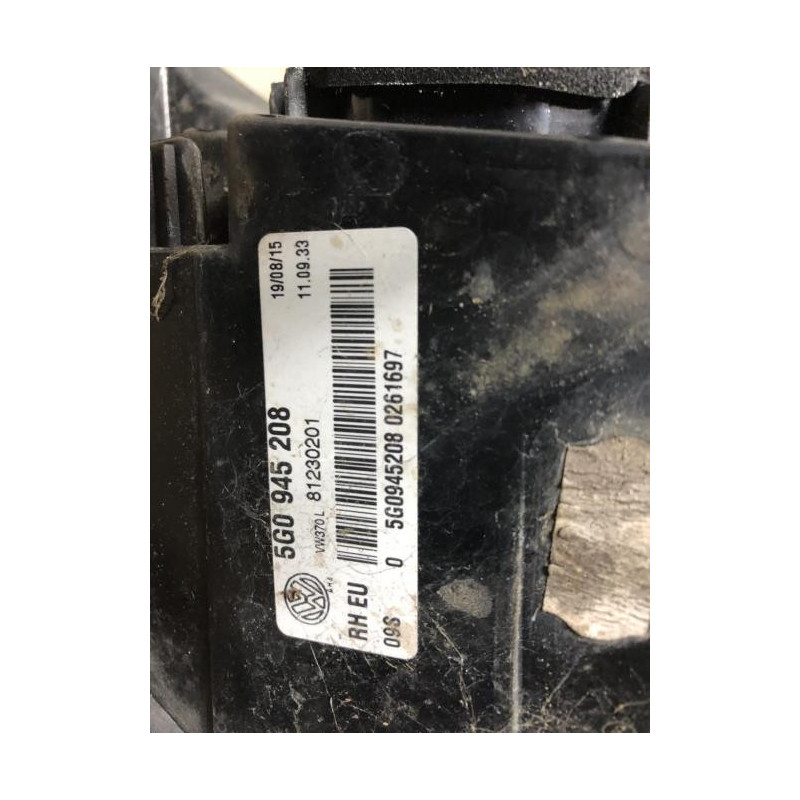 Feu arriere principal droit (feux) VOLKSWAGEN GOLF 7 PHASE 1 d’occasion