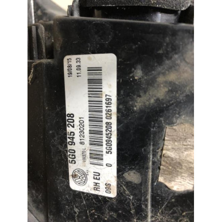 Feu arriere principal droit (feux) VOLKSWAGEN GOLF 7 PHASE 1 d’occasion