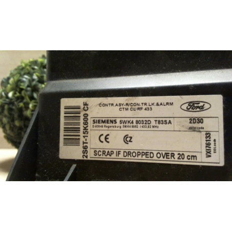 Calculateur FORD FIESTA 5 PHASE 1 d’occasion