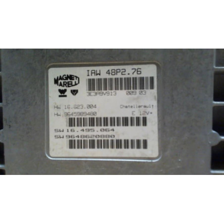 Calculateur moteur PEUGEOT 206 PHASE 1 d’occasion