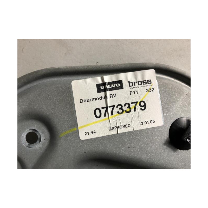 Mecanisme de leve vitre electrique avant droit VOLVO S 40 2 PHASE 1 d’occasion