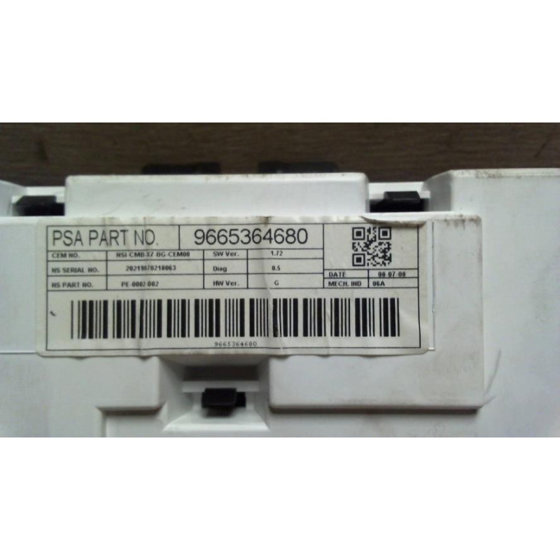Compteur CITROEN C5 2 d’occasion